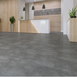 Kompozitná Podlaha AFIRMAX SPC BiClick Stone - Betón Sendai CBC 41502 - 610x305x4 mm - AC4 23/32 - Dlažbový Dekor