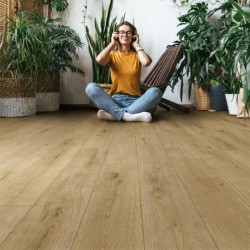 Kompozitná Podlaha H2O (4520502) Organic FLEX - Dub Flax River - 1288x189 mm TN 7 mm 23/34 4V - 1-lamela - 1clic2go pure+