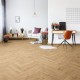 Laminátová Podlaha KRONO (1590326) Herringbone 8 - Dub Sundance - 630x126 mm - HO 8 mm AC5/32 4V - rybia kosť - 1clic2go pure+