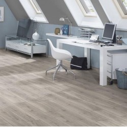 Vodeodolná Laminátová Podlaha KRONO (1870451) Atlantic 8 Dub Silverdale K451 HO 8 mm AC4/32 4V 1-lamela 1clic2go pure