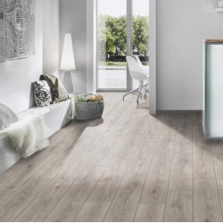 Vodeodolná Laminátová Podlaha KRONO (1870472) Atlantic 8 Dub Dove Cashmere K472 GT 8 mm AC4/32 4V 1-lamela 1clic2go pure