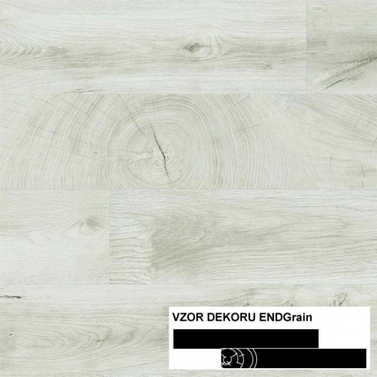 Laminátová Podlaha KAINDL EASY TOUCH Premium Creative Glossy - Dub Fresco Snow (O251) - 1383x159x8 mm - AC4 - Fold Down