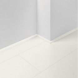 Lišta soklová Parador štvrťkruh plain white shiny decor D003 1745272 2200x20x16 mm