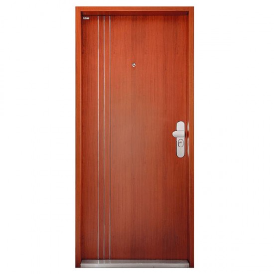 Bezpečnostné Dvere SECURIDO - F1/B - Orech (Tri Pásiky) Bezpečnostné Dvere SECURIDO - F1/B - Orech (Tri Pásiky)
