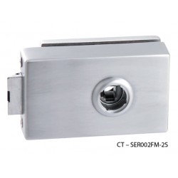 CT - 7000 Kovanie na sklenené dvere CHM - chróm matný (CP)