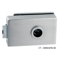 CT - 7000 Kovanie na sklenené dvere NEM - nerez matná (BN)