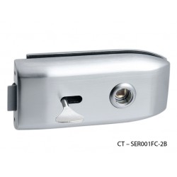 CT - 6000 Kovanie na sklenené dvere CHM - chróm matný (OCS)