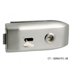 CT - 6000 Kovanie na sklenené dvere NIM.LL - nikel matný (ONS)