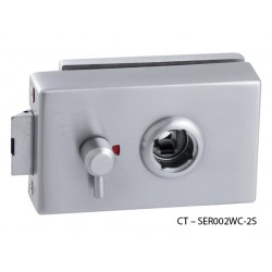 CT - 7000 Kovanie na sklenené dvere CHM - chróm matný (CP)