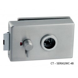 CT - 7000 Kovanie na sklenené dvere NEM - nerez matná (BN)