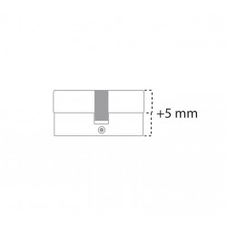 DK - Doplnková funkcia - Obojstranná vložka pre jamkové kľúče  - 5 mm naviac 