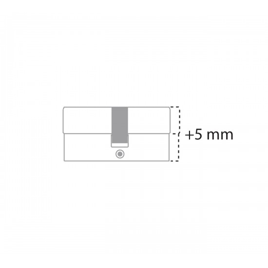 DK - Doplnková funkcia - Obojstranná vložka pre jamkové kľúče - 5 mm naviac DK - Doplnková funkcia - Obojstranná vložka pre jamkové kľúče - 5 mm naviac