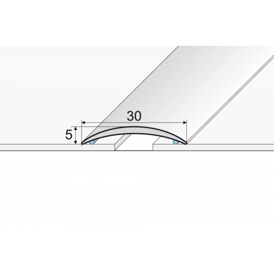 Prechodová lišta EFFECTOR A03 GAŠTAN