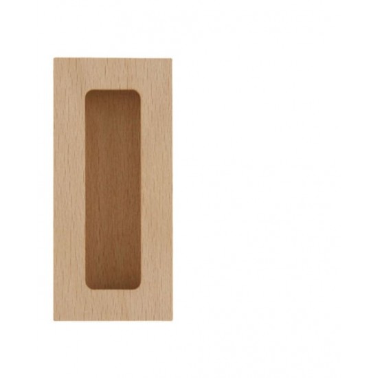 FK - Mušľa na dvere drevená, masív - 100.46.18 Buk bez povrchovej úpravy