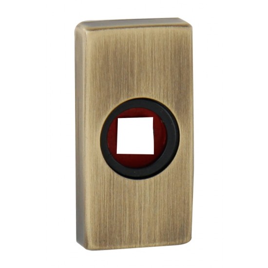 FT - Rozeta 276 - POD KĽUČKU - 60 x 30 mm BRM - bronz matný (F43) FT - Rozeta 276 - POD KĽUČKU - 60 x 30 mm BRM - bronz matný (F43)
