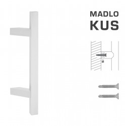 FT - MADLO kód 831Z 25x25 mm ST ks BIM - biela matná (FBO)