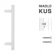 FT - MADLO kód 841Z 40x10 mm ST ks BIM - biela matná (FBO) FT - MADLO kód 841Z 40x10 mm ST ks BIM - biela matná (FBO)