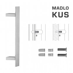 FT - MADLO kód 841Z 40x10 mm SP ks NEM - nerez matná (F60)
