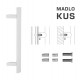 FT - MADLO kód 841Z 40x10 mm SP ks BIM - biela matná (FBO) FT - MADLO kód 841Z 40x10 mm SP ks BIM - biela matná (FBO)