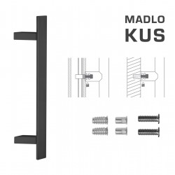 FT - MADLO kód 841Z 40x10 mm SP ks CIM - čierna matná (FNO)