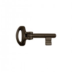 FT - Zalamovací kľúč k zámku BB 60/50 - dlhý BRM - bronz matný (F43)