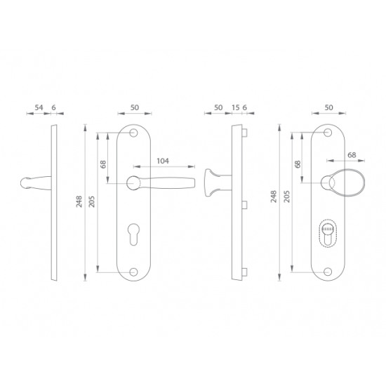 GI - ŠTANDARD PLUS BRM - bronz matný (F4) GI - ŠTANDARD PLUS BRM - bronz matný (F4)
