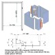 Oceľová Zárubňa CgH 70/197 - S tesnením - RAL nástrek (komaxit) - murivo/tvárnica