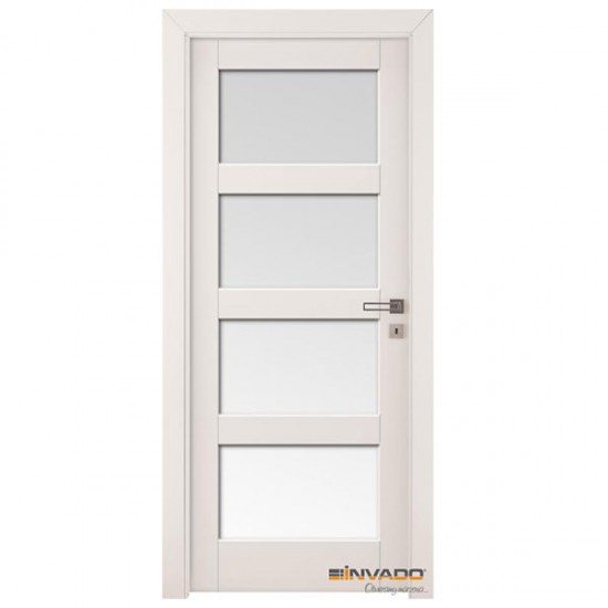 Biele Interiérové Dvere INVADO - Bianco FIORI 3