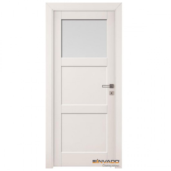 Biele Interiérové Dvere INVADO - Bianco SATI 2 Biele Interiérové Dvere INVADO - Bianco SATI 2