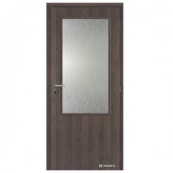 Hladké Interiérové Dvere MASONITE/DOORNITE - 2/3 Sklo