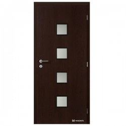 Interiérové Dvere MASONITE/DOORNITE - Quadra Sklo