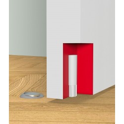 VM - Magnetická zarážka neviditeľná Model 2 NIM - nikel matný