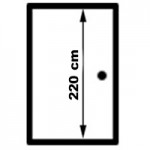 Atypická - výška staveb. otvoru = 225 cm 