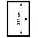 Atyp. výška – 211 cm 