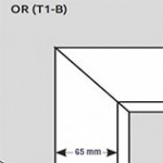Zárubňa - T1 - (šírka obložky 65 mm) 