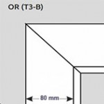 Zárubňa - T3 - (šírka obložky 80 mm) 
