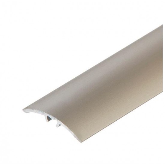 Oblý prechodový profil AL CEZAR - 37 x 5 x 2790 mm - Samolepiaco-narážací - LW375w1 - Elox šampaň - 9340327 Oblý prechodový profil AL CEZAR - 37 x 5 x 2790 mm - Samolepiaco-narážací - LW375w1 - Elox šampaň - 9340327
