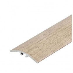 Oblý prechodový profil AL CEZAR - 47 x 5 x 930 mm - Samolepiaco-narážací - LW475w1 - Fólia Dub Avero - 9352809