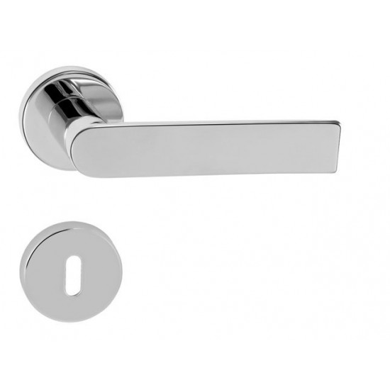 Kľučka na dvere TI - SEMI - R 3990 LN - Leštená nerez