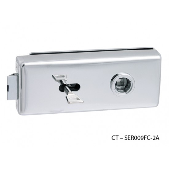 CT - 18000 Kovanie na sklenené dvere OC - Chróm lesklý CT - 18000 Kovanie na sklenené dvere OC - Chróm lesklý