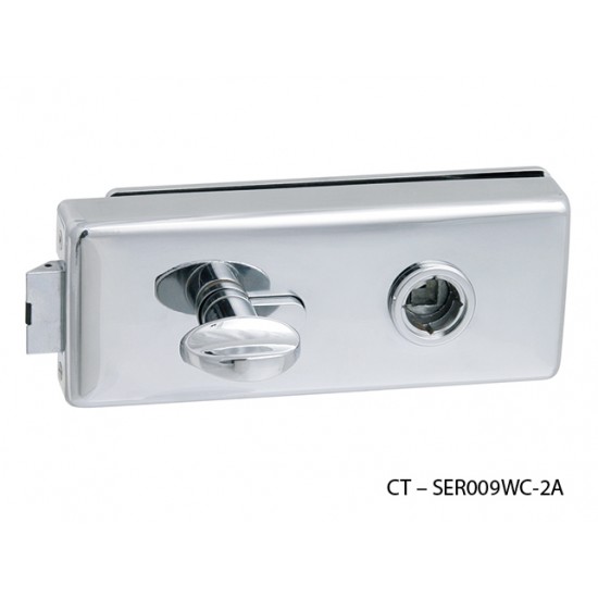 CT - 18000 Kovanie na sklenené dvere OC - Chróm lesklý CT - 18000 Kovanie na sklenené dvere OC - Chróm lesklý