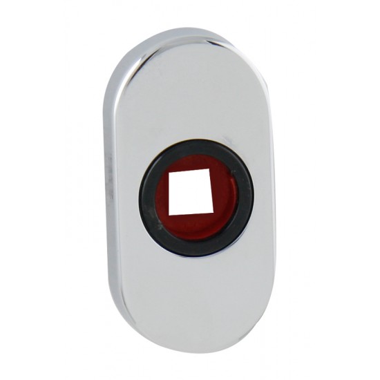 FT - Rozeta R - POD KĽUČKU - 60 x 30 mm OC - Chróm lesklý FT - Rozeta R - POD KĽUČKU - 60 x 30 mm OC - Chróm lesklý