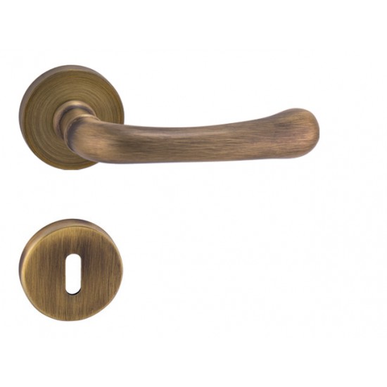 Kľučka na dvere FO - DEA - R OGS - Bronz česaný matný lak