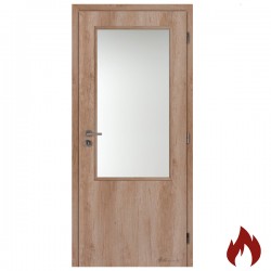 Protipožiarne Presklené Dvere MASONITE/DOORNITE - 2/3 Sklo - EI 30 - D3 Drevené