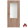 Protipožiarne Presklené Dvere MASONITE/DOORNITE - 2/3 Sklo - EW 30 - D3 Drevené