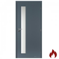 Protipožiarne Presklené Dvere MASONITE/DOORNITE - Vertika - EW 30 - D3 Drevené