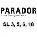 Prvky k Lištám - Parador SL 3, SL 5, SL 6, SL 18