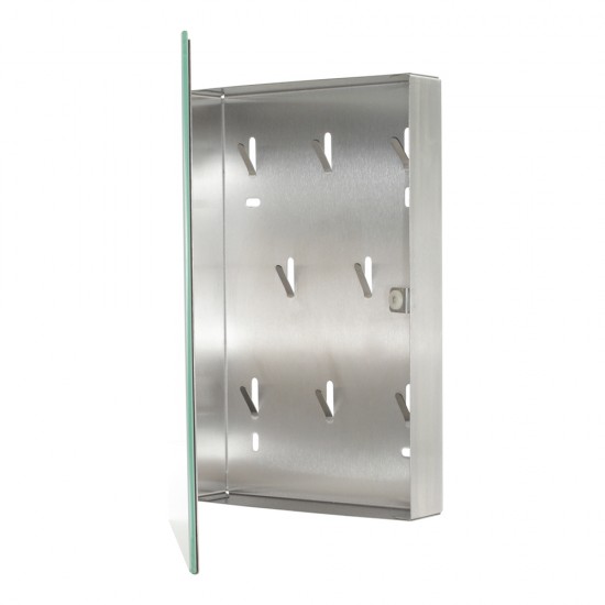 RR - SKRINKA NA KĽÚČE  - KEY GLASS GW-8 - T06357 Biela