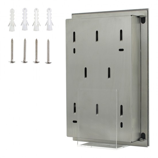 RR - SKRINKA NA KĽÚČE  - KEY GLASS GW-8 - T06357 Biela