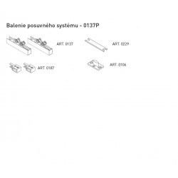 SC - Balenie posuvného systému 100 SILENT FILO art. 0137P 